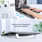 Laptop Stand for Desk Aluminum Adjustable Laptop Holder, Ergonomic Laptop