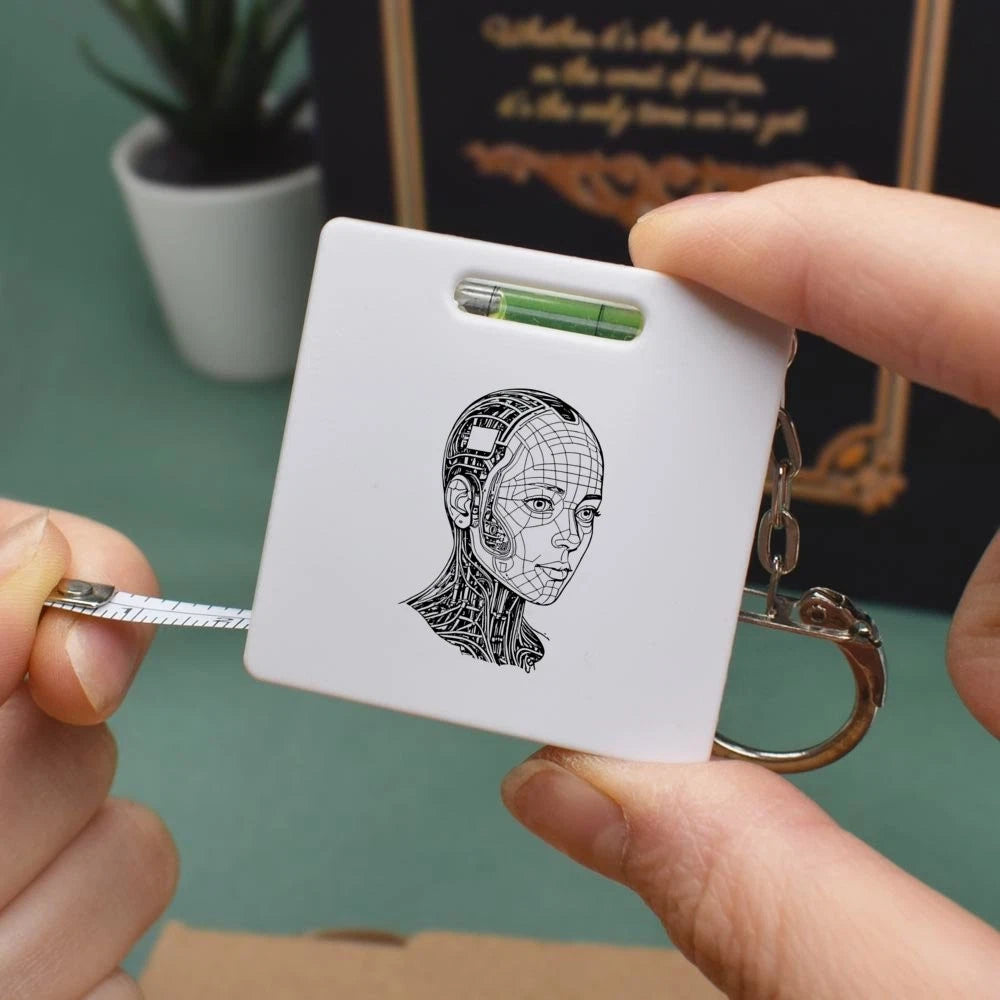 'AI Companion' Keyring Tape Measure / Spirit Level Tool (KM00035447)Opens in a new window or tab
