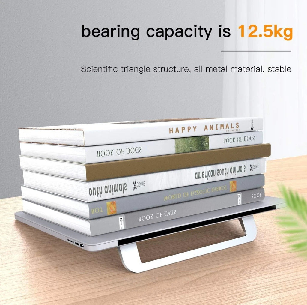 Laptop Stand for Desk Aluminum Adjustable Laptop Holder, Ergonomic Laptop