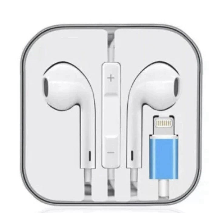 Apple EarPods In Ear Headphones with Lightning Connector (A-)