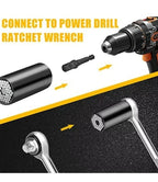 Universal Socket Adapter with Power Drill Adapter Tool 7-19mm DIY Tools Gadgets