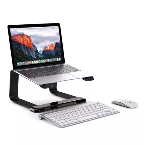 GRIFFIN ELEVATOR COMPUTER LAPTOP MACBOOK/MACBOOK AIR STAND - BLACK / CLEAR