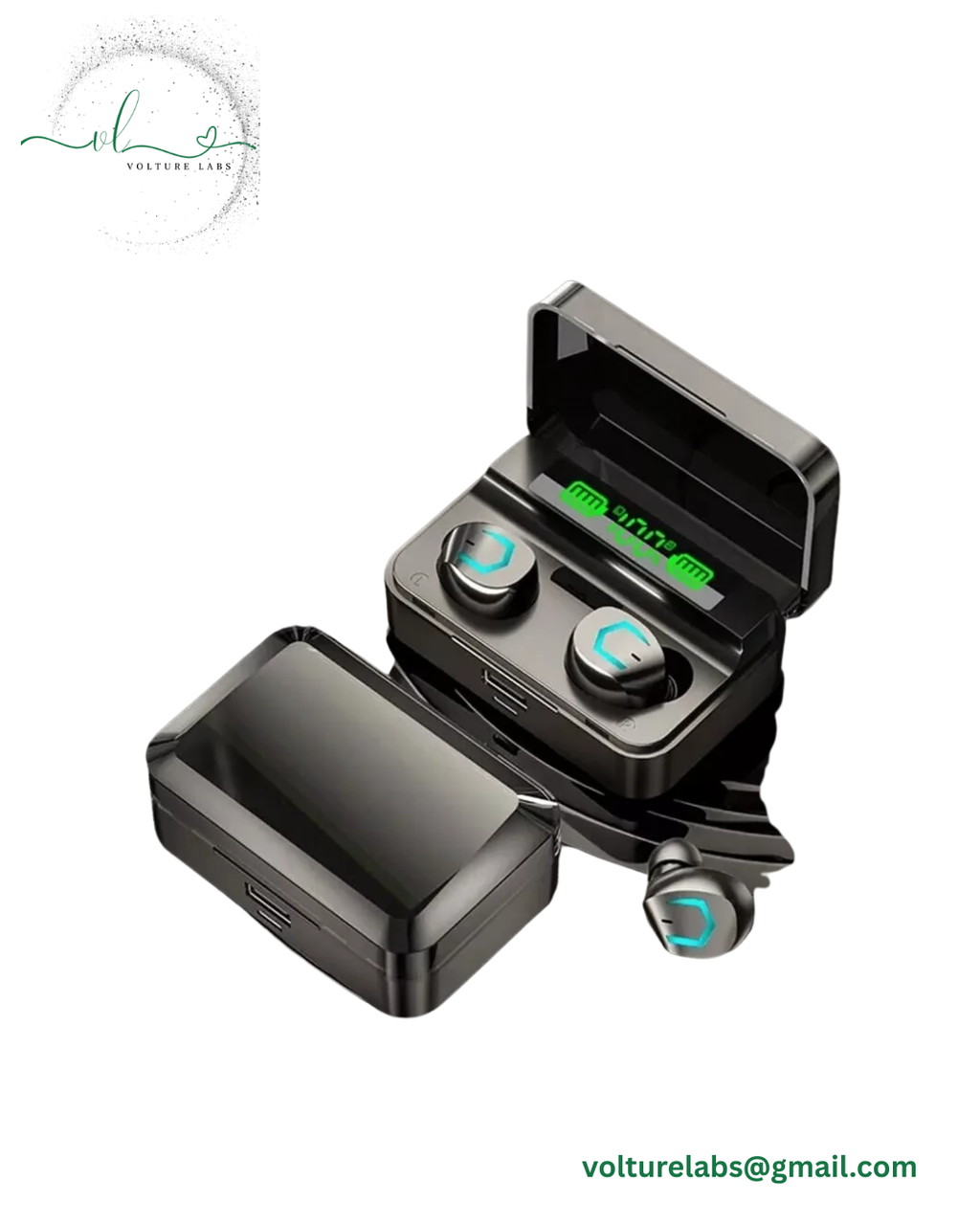 Bluetooth Wireless Headphones Earbuds Earphones In-Ear Pods For iPhone