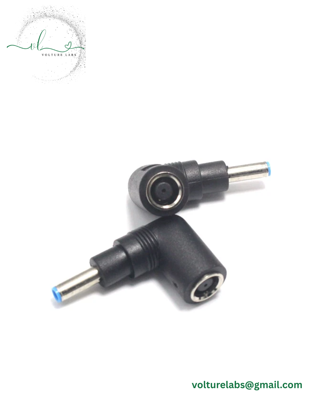 7.4*5.0 To 4.5*3.0mm DC Power Charger Adapter Right Angle For HP Dell Blue TipsOpens in a new window or tab