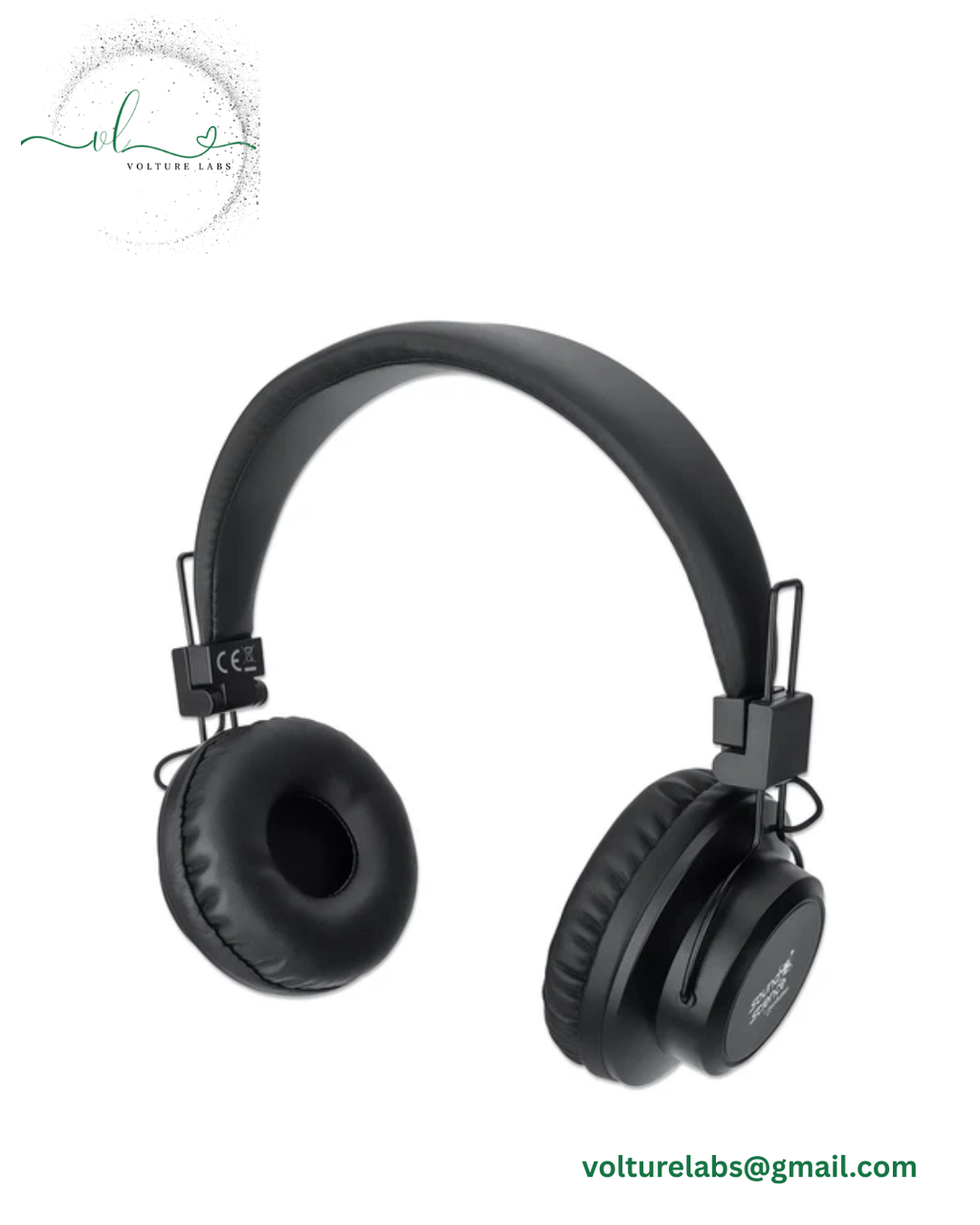 Wireless Bluetooth 5.0 Headphones Noise Cancelling Over-Ear Stereo Earphones HOT